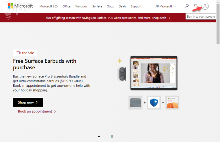 วิธีสมัครบัญชี Microsoft เพื่อเริ่มใช้งาน Office