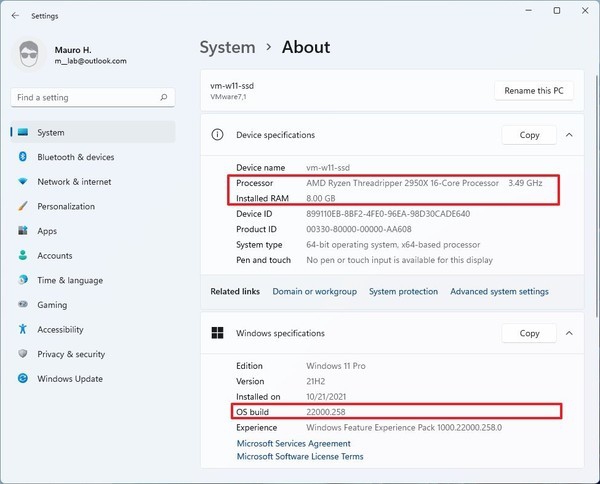 เช็ค System Requirements