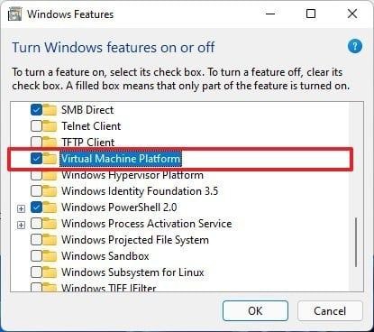 เปิดการใช้งานการทำงานแบบเสมือน (Virtualization)