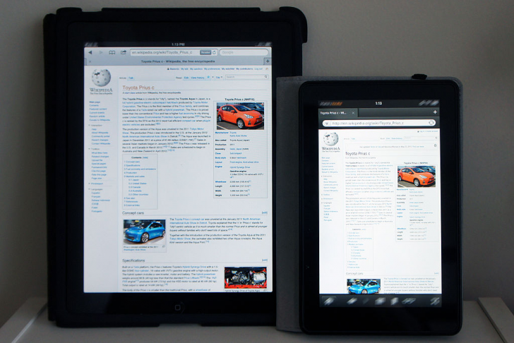 Apple's iPad and Amazon's Fire