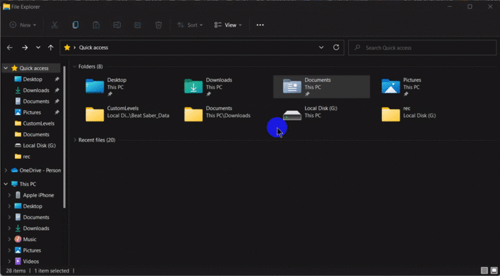 วิธีแสดงนามสกุลไฟล์ (File Extension) บนระบบปฏิบัติการ Windows