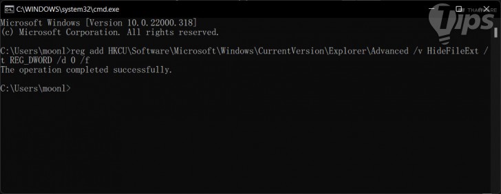 วิธีแสดงนามสกุลไฟล์ (File Extension) บนระบบปฏิบัติการ Windows