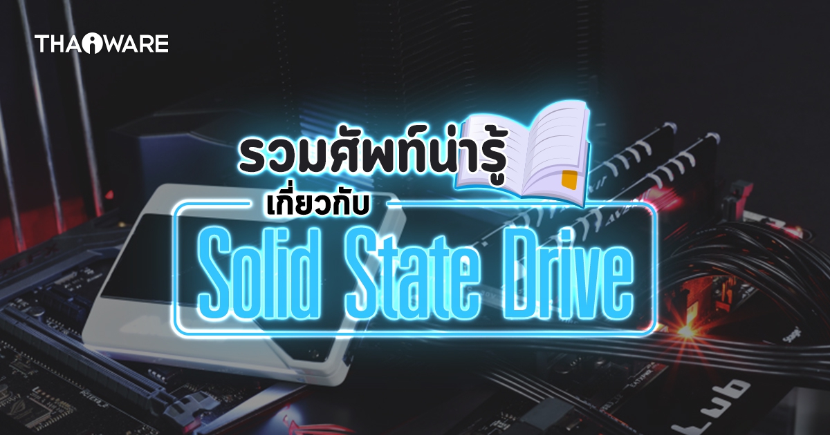 รวมคำศัพท์เกี่ยวกับ SSD หรืออุปกรณ์เก็บข้อมูลแบบ Solid State Drive ที่คุณควรจะรู้เอาไว้