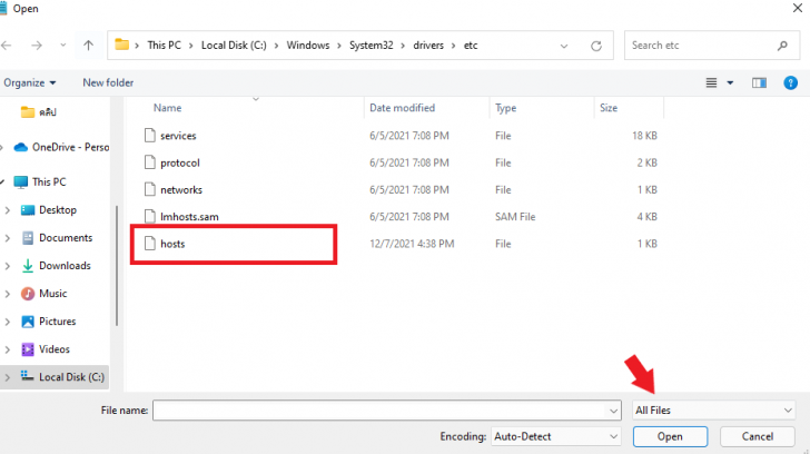 การบล็อกเว็บไซต์ด้วย Host File