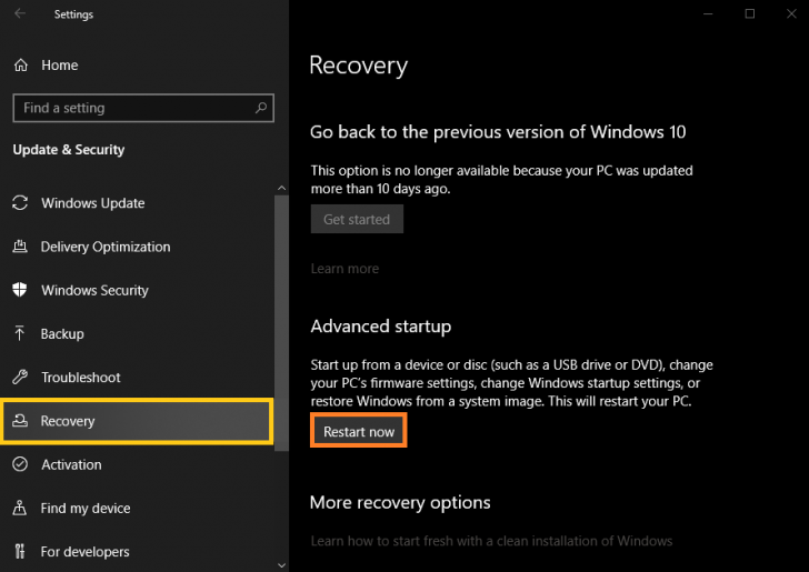 วิธีเปิด / ปิดการทำงานของฟีเจอร์ Secure Boot