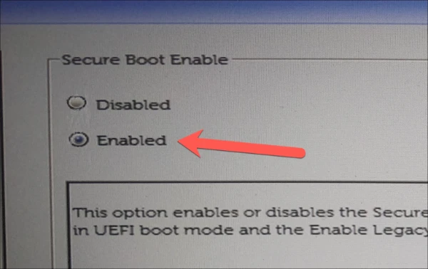 วิธีเปิด / ปิดการทำงานของฟีเจอร์ Secure Boot