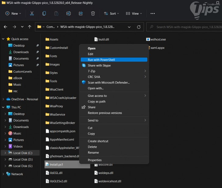 วิธีติดตั้ง Google Play Store บนระบบปฏิบัติการ Windows 11