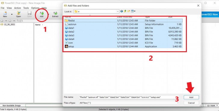 การใช้งาน โปรแกรม PowerISO