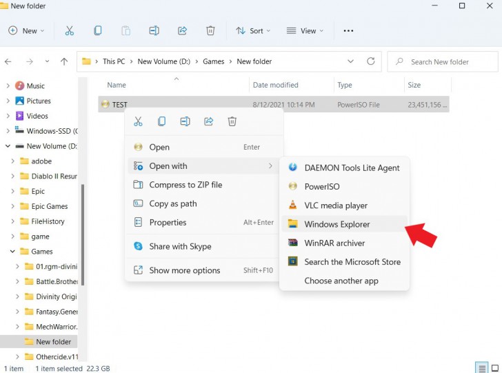 การเปิด (Mount) ไฟล์ ISO ทำอย่างไร ?