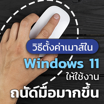 วิธีตั้งค่าเมาส์บน Windows 11 เพื่อให้ใช้งาน Mouse ได้อย่างถนัดมือ มากยิ่งขึ้น