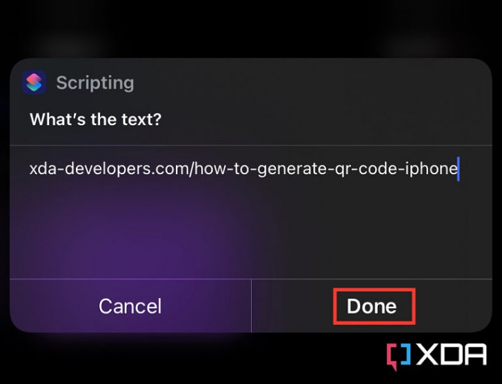 การสร้าง QR Code ใน iPhone ด้วยแอปพลิเคชัน Shortcuts