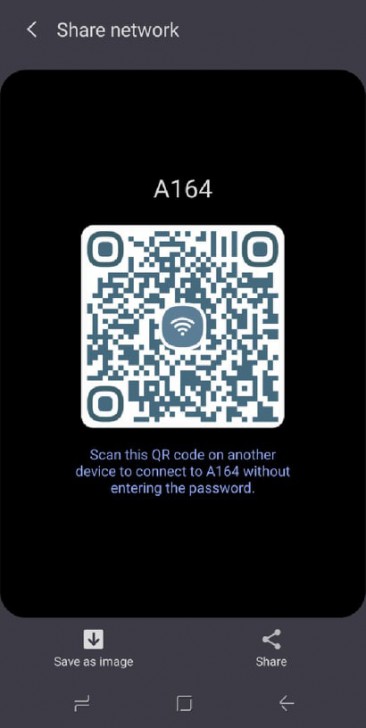การสร้าง QR Code เพื่อแชร์รหัส Wi-Fi ผ่าน Setting