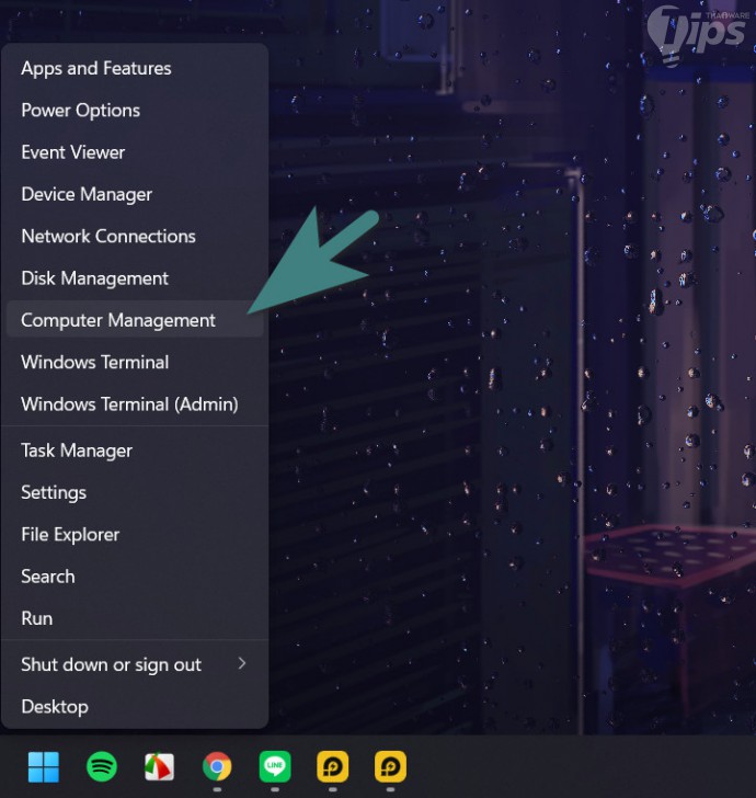 วิธีเปิด Windows Service ผ่านระบบบริหารจัดการคอมพิวเตอร์ (Computer Management)