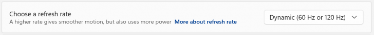 วิธีเปิดใช้งาน Dynamic Refresh Rate บน Windows 11 เพื่อประหยัดพลังงาน