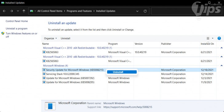 วิธีแก้ปัญหา Bad System Config Info ในระบบปฏิบัติการ Windows