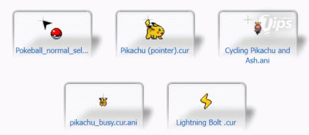 เปลี่ยน รูปแบบตัวชี้ของเมาส์ ​​​​​​​(Change Mouse Pointer Scheme)