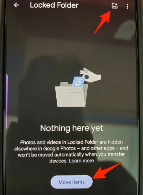วิธีการใช้งาน Locked Folder บน Google Photos