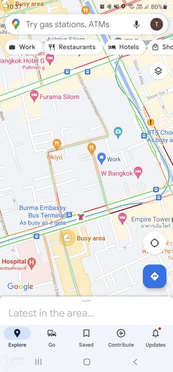 วิธีใช้งาน Google Maps เพื่อเลี่ยงทางด่วนบนมือถือ