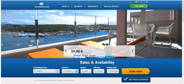 เว็บไซต์ Arenaturist.com (A)