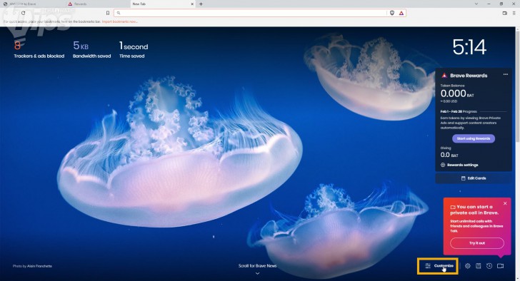วิธีปิดฟีเจอร์ หรือความสามารถ ที่เกี่ยวข้องกับสกุลเงินคริปโต บน Brave Browser