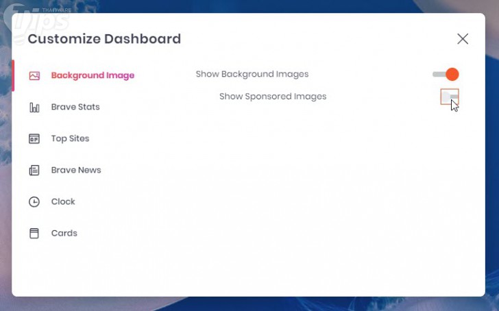 วิธีปิดฟีเจอร์ หรือความสามารถ ที่เกี่ยวข้องกับสกุลเงินคริปโต บน Brave Browser