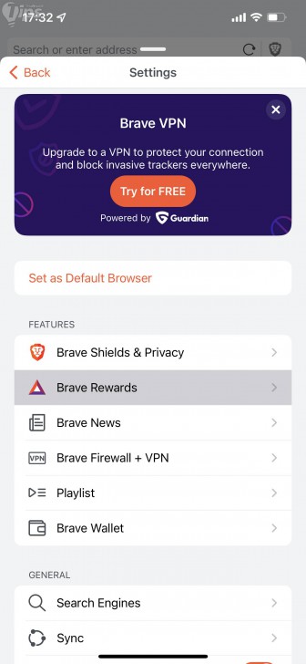 วิธีปิดฟีเจอร์ หรือความสามารถ ที่เกี่ยวข้องกับสกุลเงินคริปโต บน Brave Browser