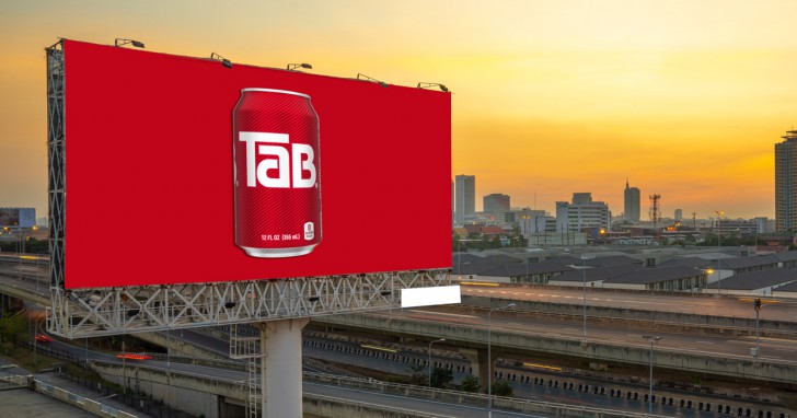 Bilboard ทวงคืน Coke TaB