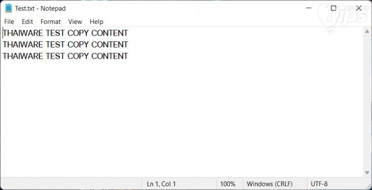 วิธีเพิ่ม Copy Content เข้าไปใน Context Menu เพื่อให้การ Copy ไฟล์ .TXT ง่ายขึ้นกว่าเดิม
