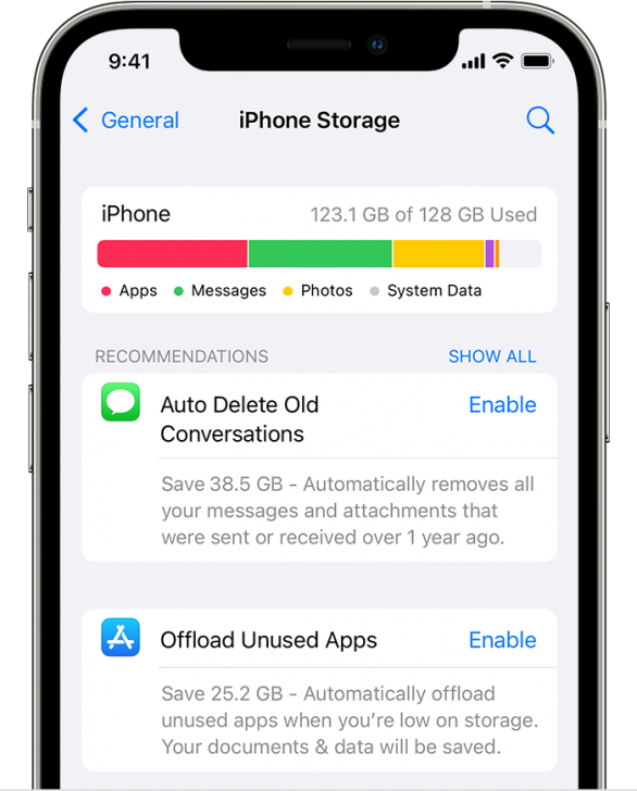ไม่มีพื้นที่พอสำหรับเกม (Not enough space for games)
