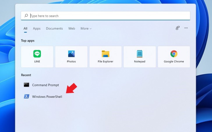 การเปิดใช้ PowerShell