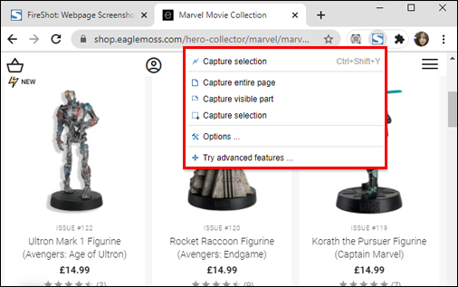 วิธีการ Screenshot หน้าเว็บไซต์บน Chrome โดยใช้ Extension