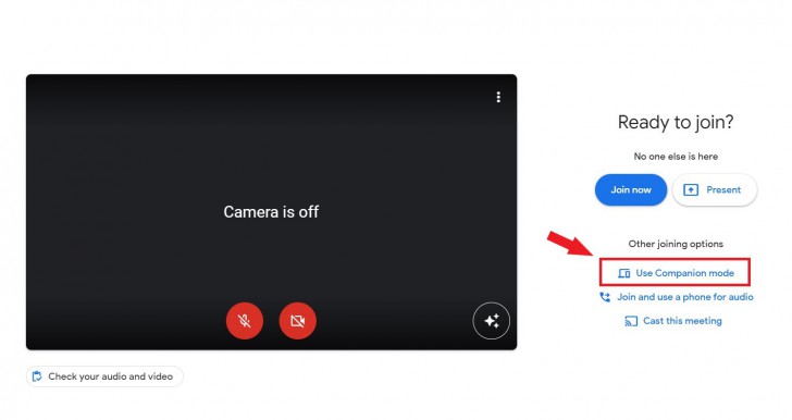 ารเข้าผ่านลิงก์ห้องประชุม Google Meet แบบปกติ