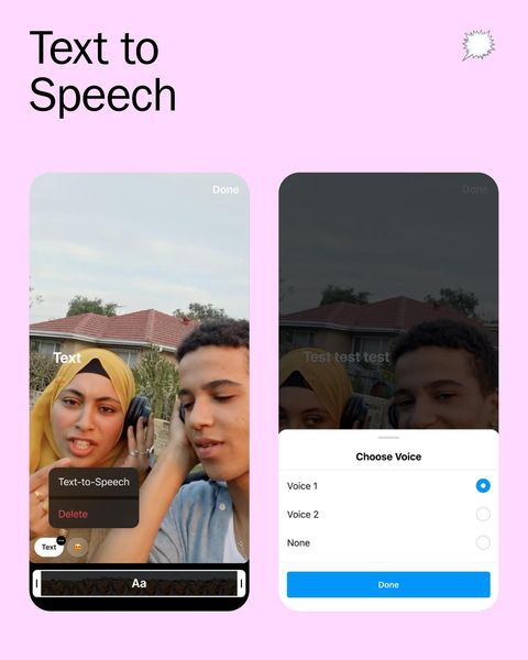 Text to speech