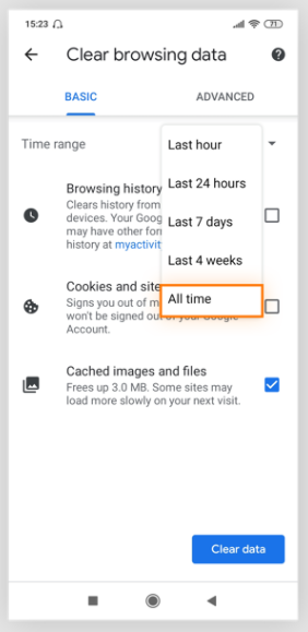 ลบประวัติการเปิด หรือท่องเว็บไซต์ต่าง ๆ ทั้งหมด (Clear all Browsing Data) ลบประวัติการเปิด หรือท่องเว็บไซต์ต่าง ๆ ทั้งหมด (Clear all Browsing Data)