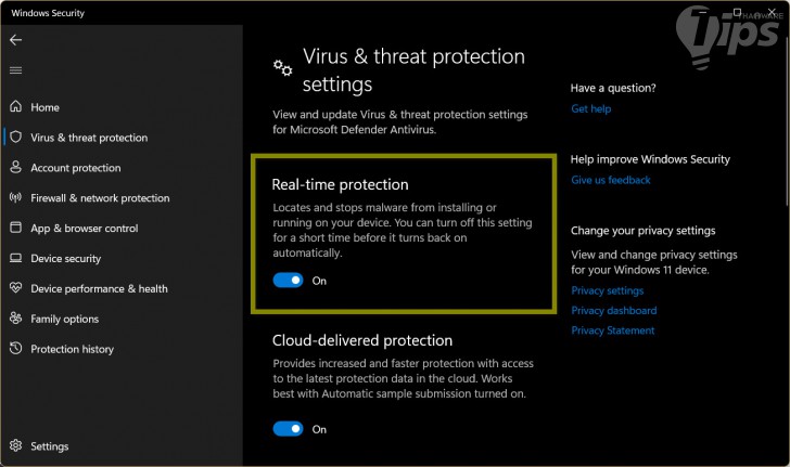 วิธีปิด Windows Defender แบบชั่วคราว (How to turn off Windows Defender temporarily ?)