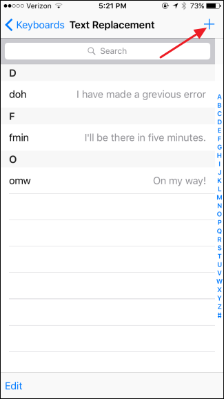 วิธีการตั้งค่าและใช้งาน Text Replacement บน iOS