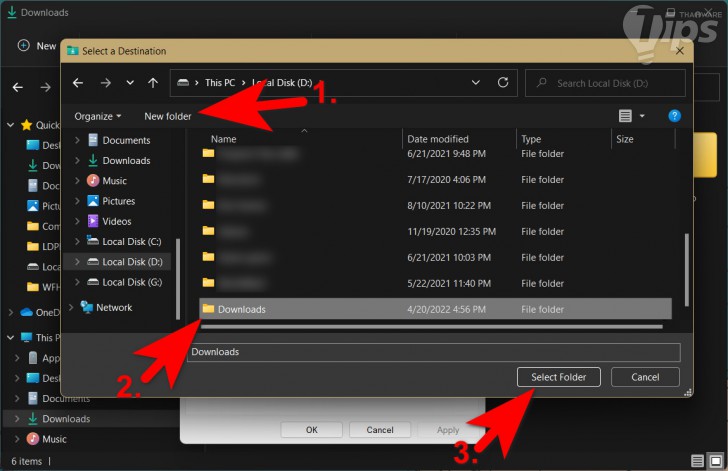 วิธีย้าย โฟลเดอร์ Download ไปไว้ยังไดร์ฟอื่น หรือตำแหน่งอื่น บนระบบปฏิบัติการ Windows