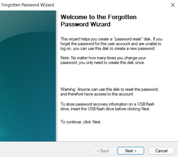 วิธีป้องกันการลืมรหัสผ่าน Windows ด้วยเครื่องมือ 'Password Reset Disk' วิธีป้องกันการลืมรหัสผ่าน Windows ด้วยเครื่องมือ 'Password Reset Disk'
