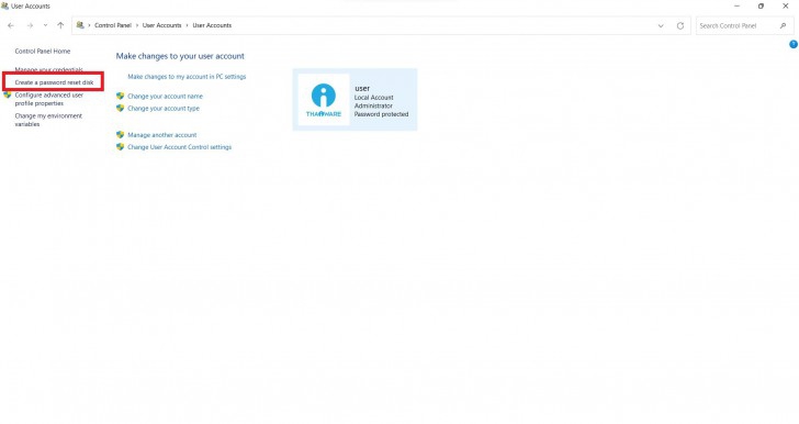 วิธีป้องกันการลืมรหัสผ่าน Windows ด้วยเครื่องมือ 'Password Reset Disk' วิธีป้องกันการลืมรหัสผ่าน Windows ด้วยเครื่องมือ 'Password Reset Disk'