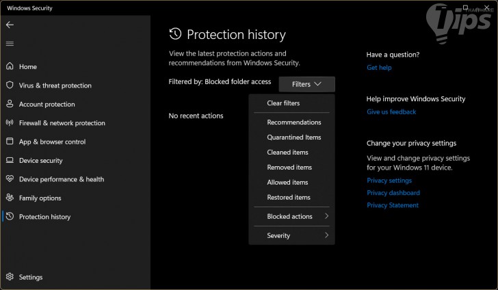 วิธีเปิดใช้งาน คุณสมบัติป้องกันมัลแวร์เรียกค่าไถ่ ใน Windows