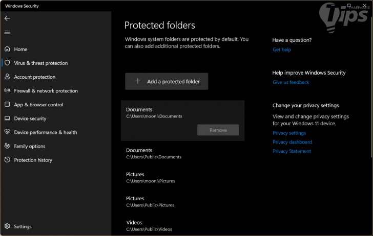 วิธีเปิดใช้งาน คุณสมบัติป้องกันมัลแวร์เรียกค่าไถ่ ใน Windows
