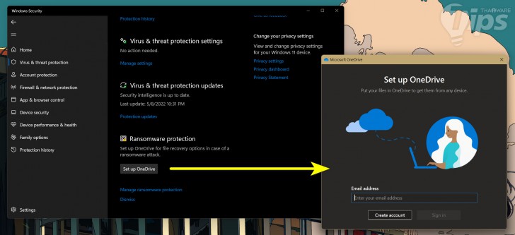 วิธีเปิดใช้งาน คุณสมบัติป้องกันมัลแวร์เรียกค่าไถ่ ใน Windows