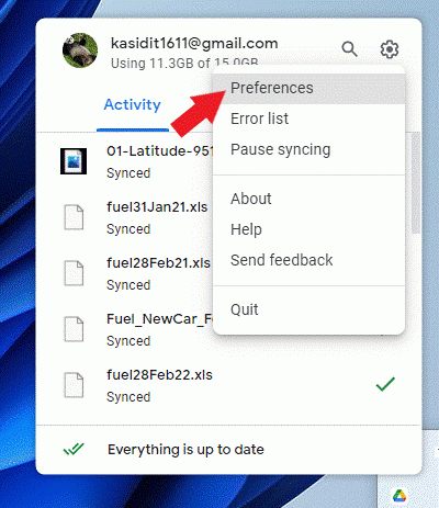 วิธีซิงค์โฟลเดอร์บน Windows บน PC ของคุณกับ Google Drive (How to sync Windows for PC folder with Google Drive ?)