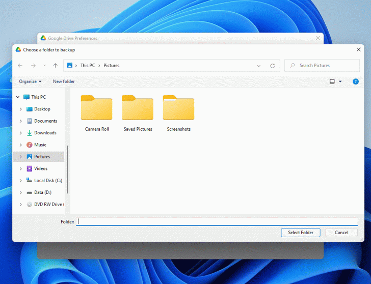 วิธีซิงค์โฟลเดอร์บน Windows บน PC ของคุณกับ Google Drive (How to sync Windows for PC folder with Google Drive ?)