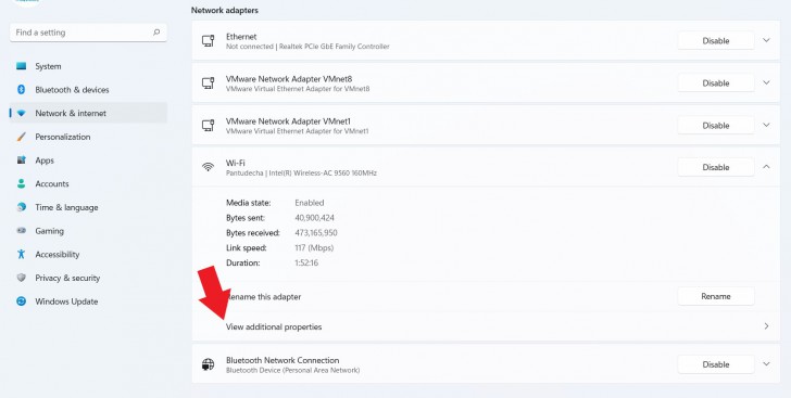 ตรวจสอบการตั้งค่า IP Address