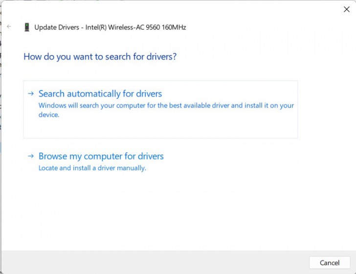 อัปเดต Wireless Drivers