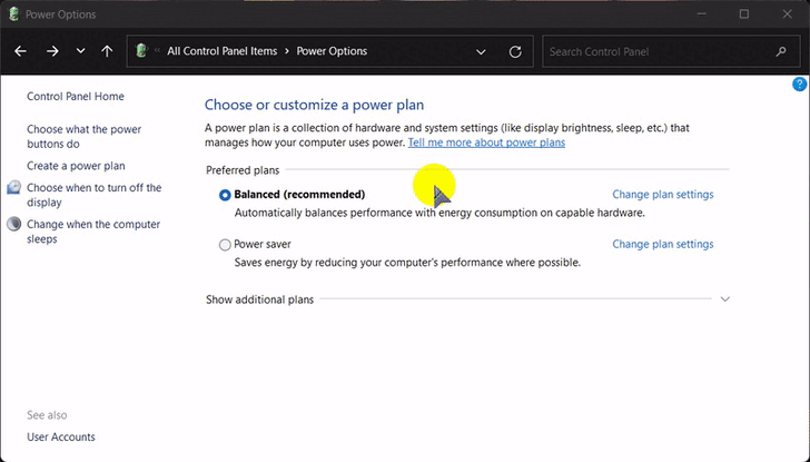 การปิดคุณสมบัติ Fast Startup ของระบบปฏิบัติการ Windows