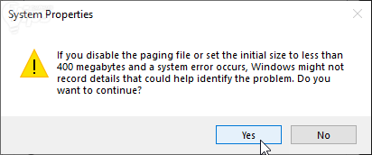 วิธีลบไฟล์ Pagefile.sys วิธีลบไฟล์ Pagefile.sys