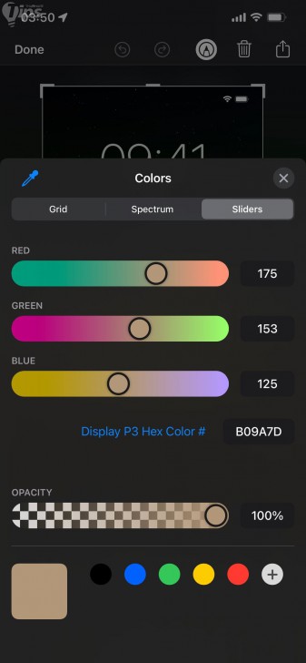 เครื่องมือ Markup Tool บนอุปกรณ์ iPhone และ iPad (Markup Tool on iPhone and iPad)