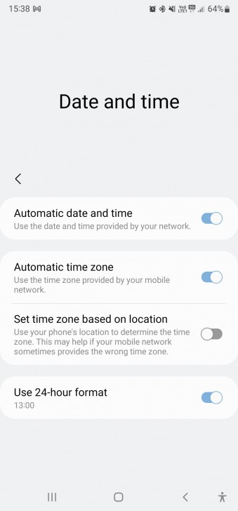 การตั้งค่าวันที่และเวลาบนอุปกรณ์ iPhone